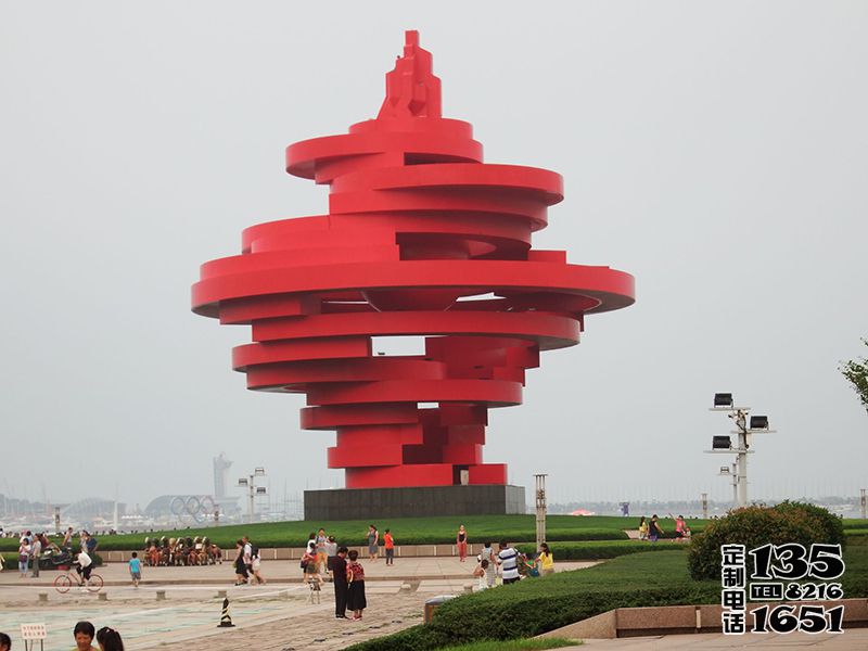 玻璃鋼抽象藝術戶外廣場大型景觀雕塑 玻璃鋼抽象藝術戶外廣場大型景觀雕塑