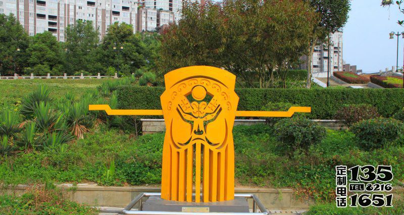 公園景區(qū)創(chuàng)意抽象玻璃鋼臉譜雕塑 公園景區(qū)創(chuàng)意抽象玻璃鋼臉譜雕塑