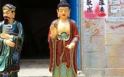 辟支佛玻璃鋼彩繪32應身神像